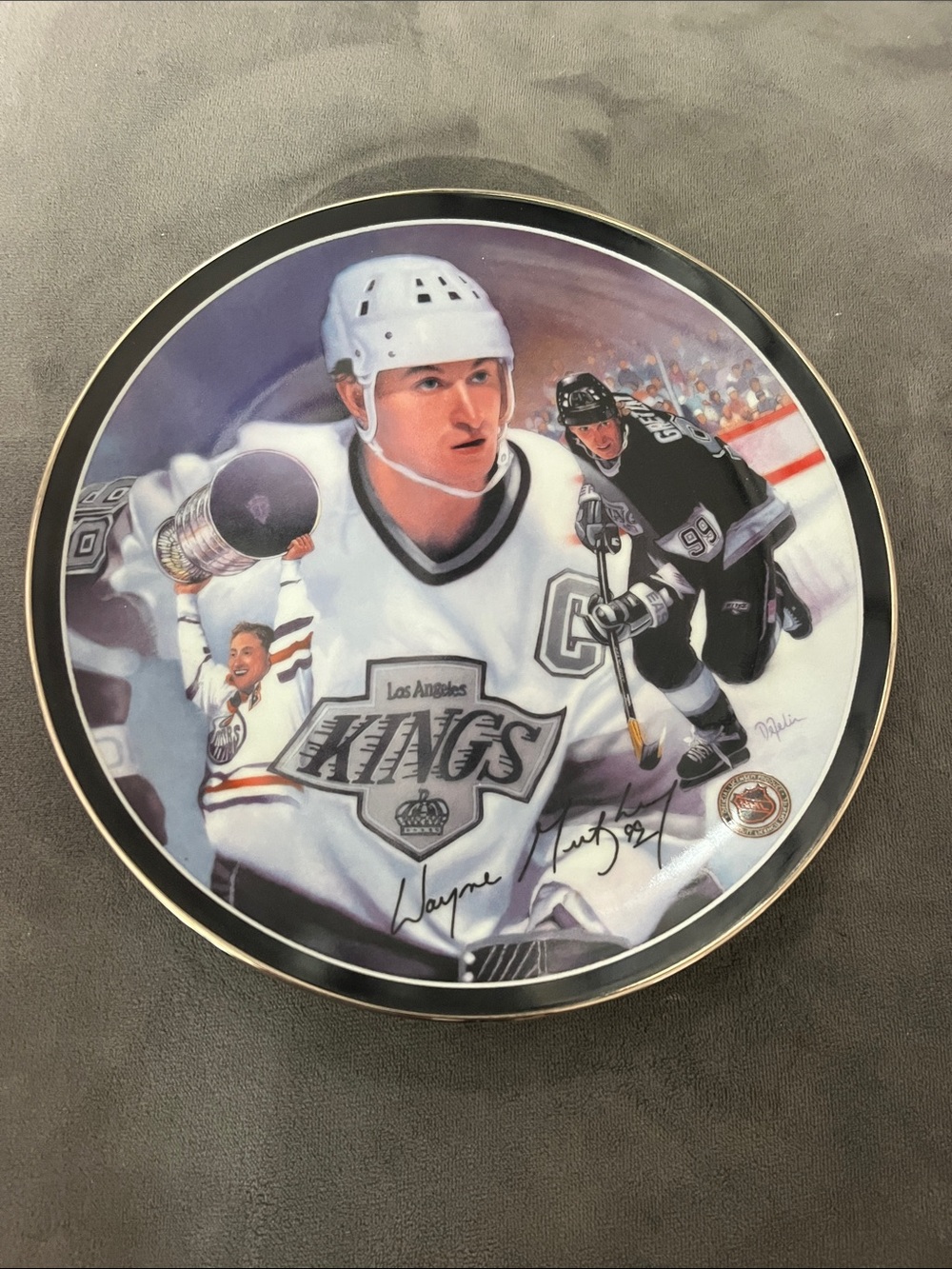 The great Gretzky 
Plate no 297A The Bradford Exchange